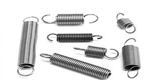 Compression spring coils